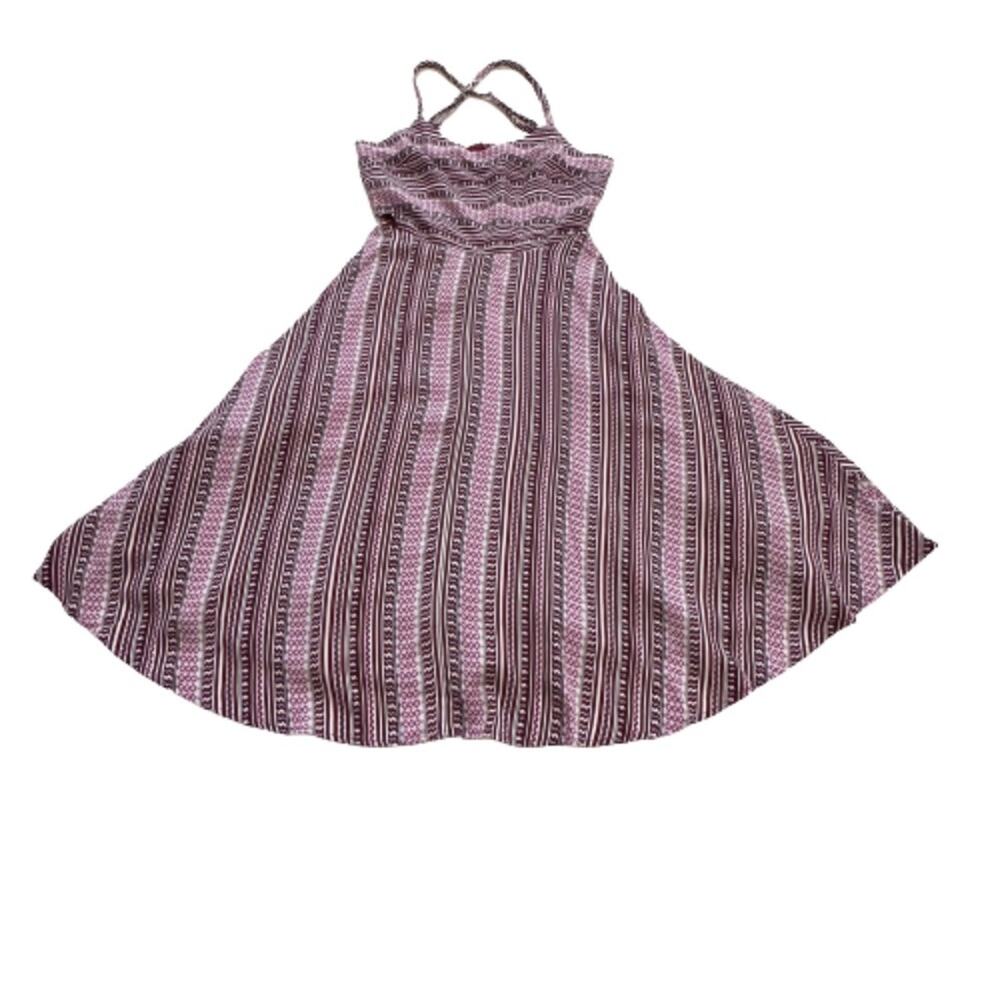 1. State Dress Pink Black Sleeveless Side Cutout Knee Length Fit Flare Dress XS - Picture 8 of 12